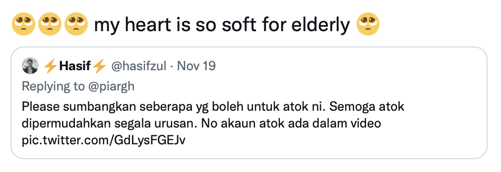 68yo 'atuk' Grab rider says his sons not working, ask him money for cigarette_comment 01