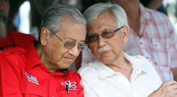 Daim Zainuddin and Mahathir