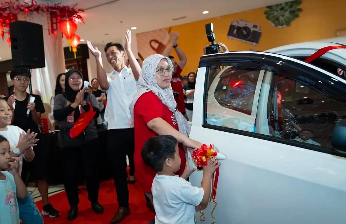 6yo boy won perodua axia