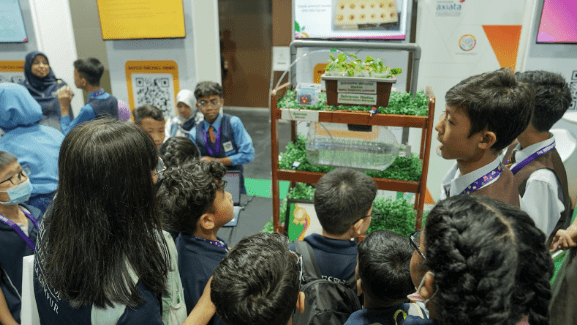 Top three teams showcasing projects at #mydigitalmaker