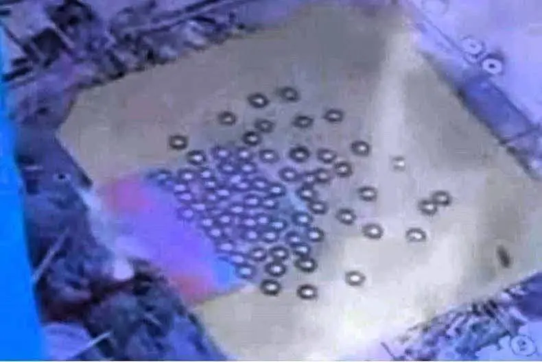 70 object detected, believe to be human