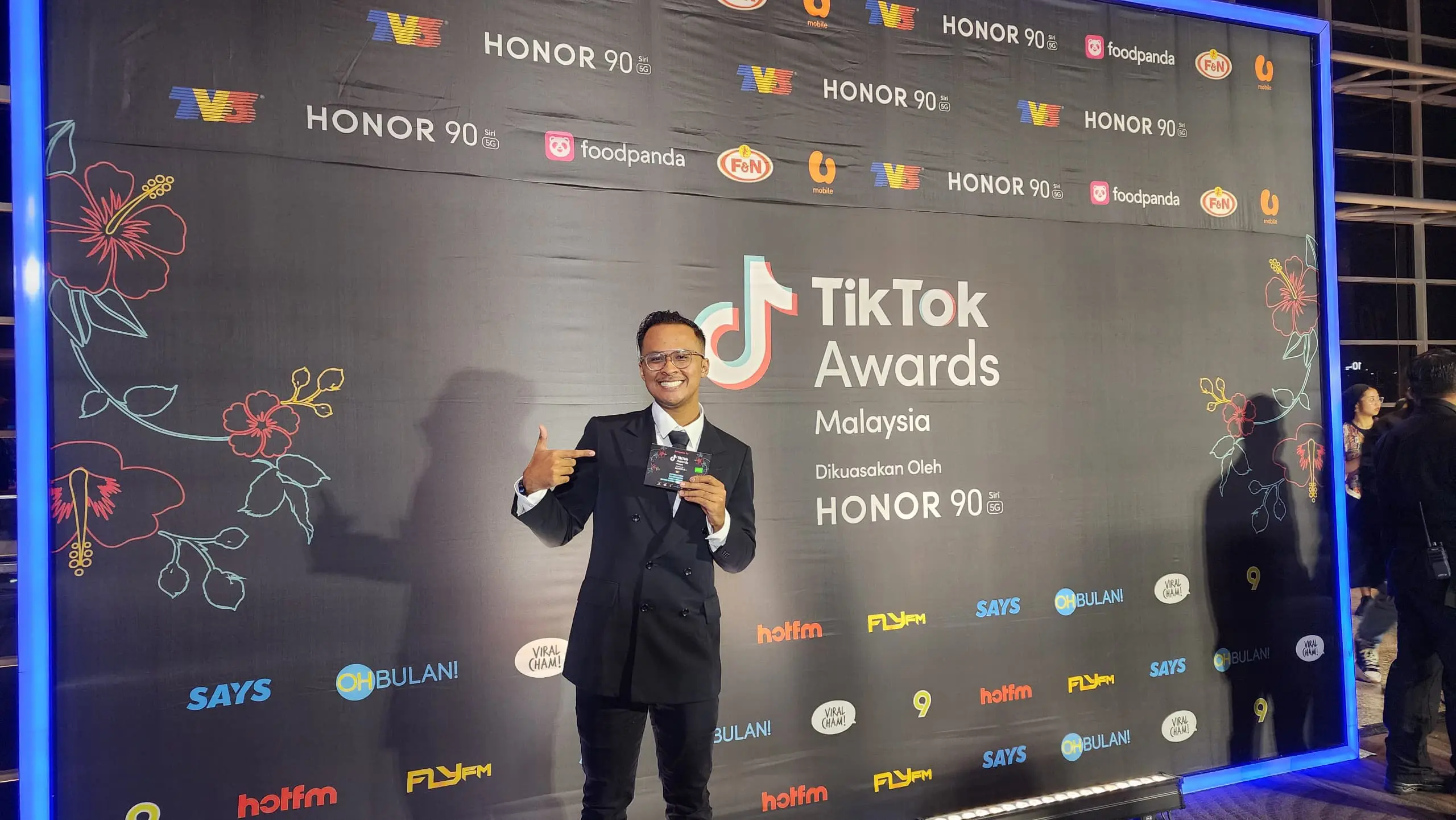 Aiman Danial at TikTok Awards