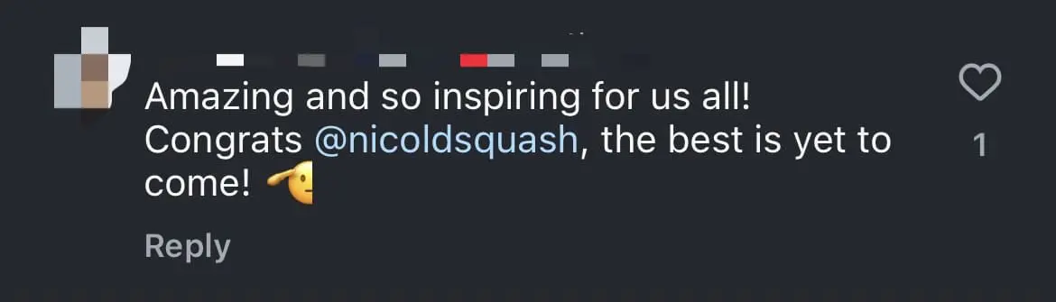 'Very Blessed' — Squash Legend Nicol David Completes Online Course By Harvard Business School comment 3