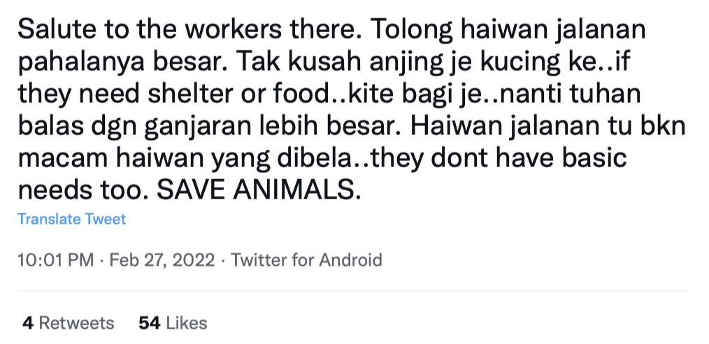 99 Speedmart saves stray dog 2