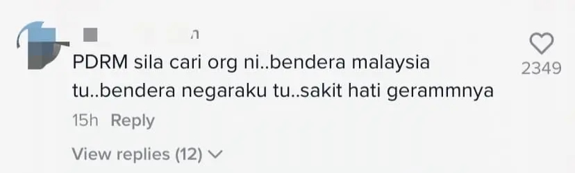 [VIDEO] Man Vandalises A Row Of Jalur Gemilangs & Netizens Are Deeply Upset