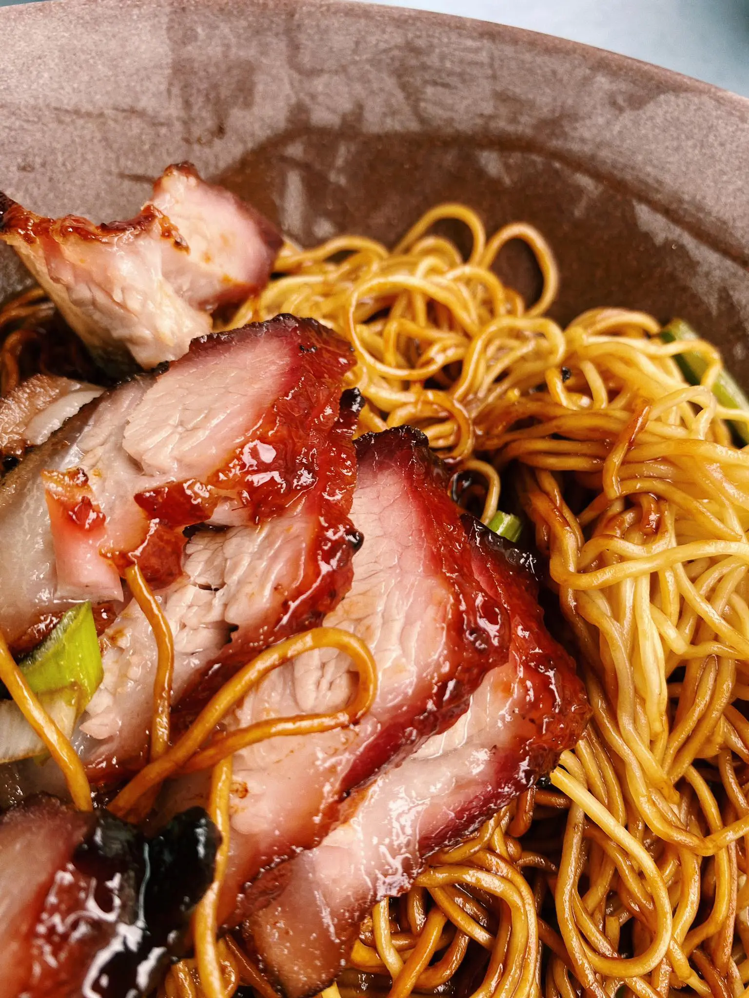 Char siu at 168 wantan mee pudu 1
