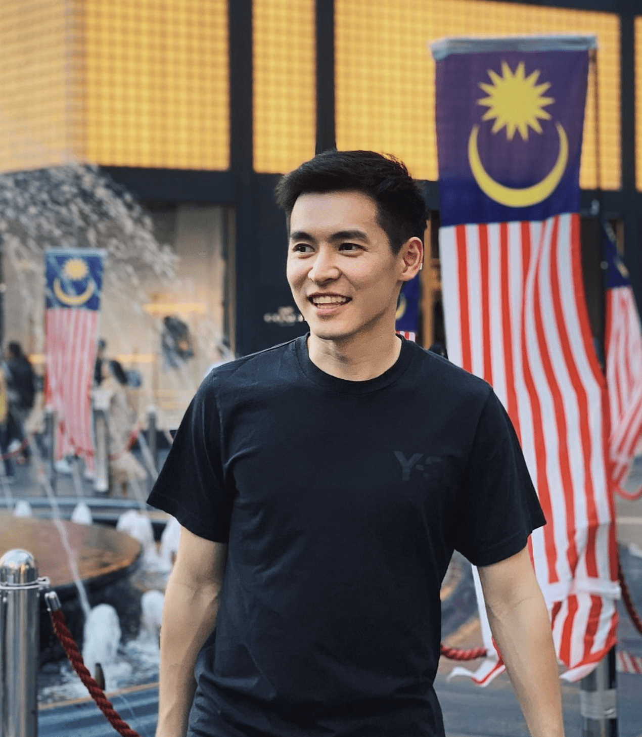 Cheam June Wei at Pavilion KL