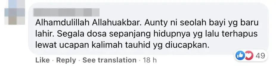 Chinese Woman Shahadah welcome