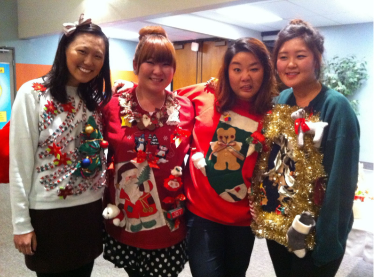 Celebrating Christmas with Friends