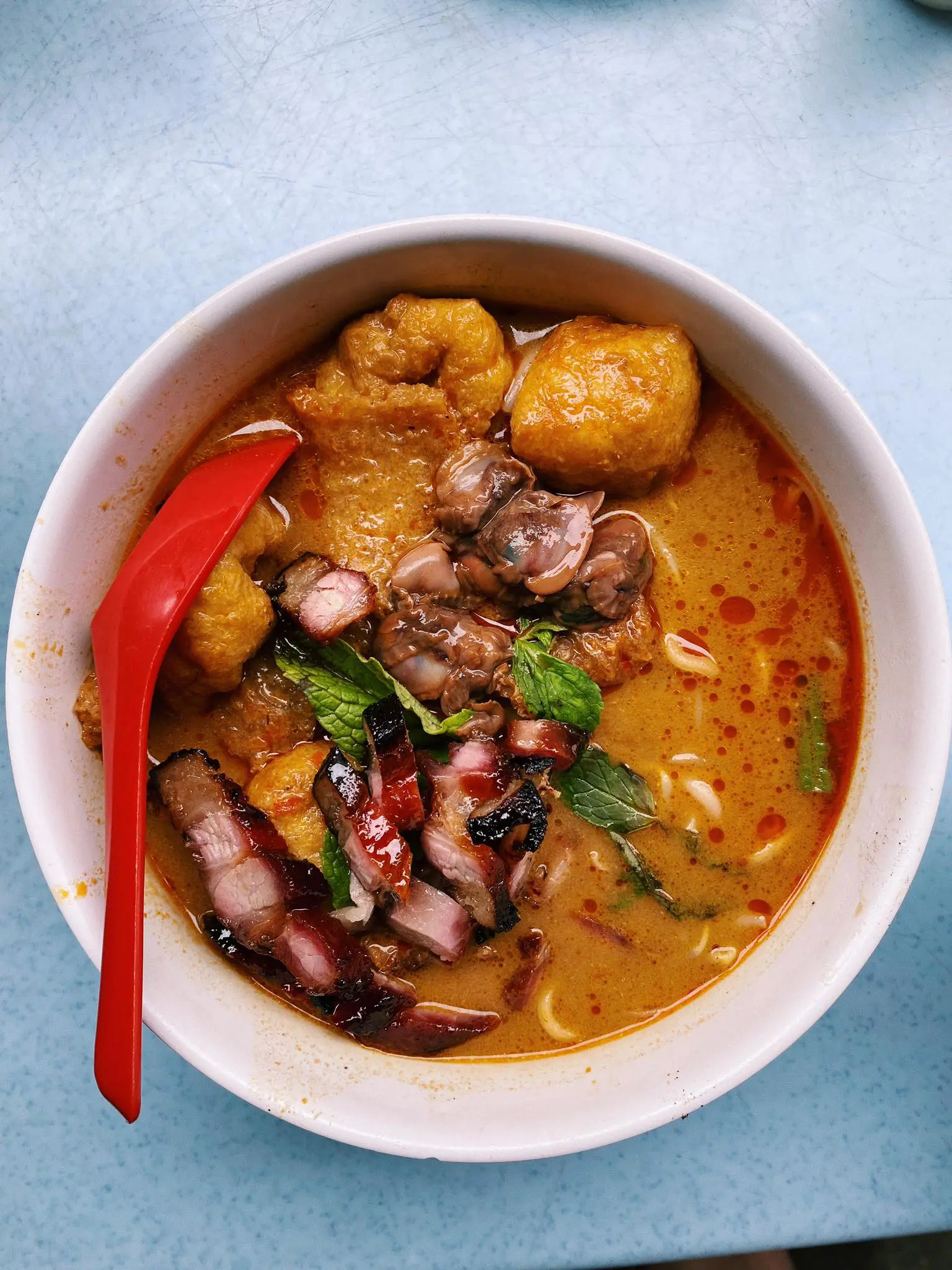 Curry mee at 168 Wantan Mee pudu