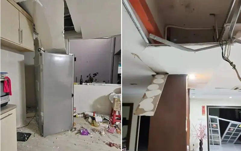 Doctor suffers severe burns following gas explosion in Penang.