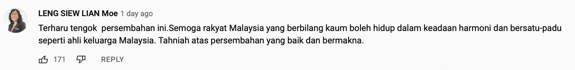 Dong Dong Qiang malay version comment 01