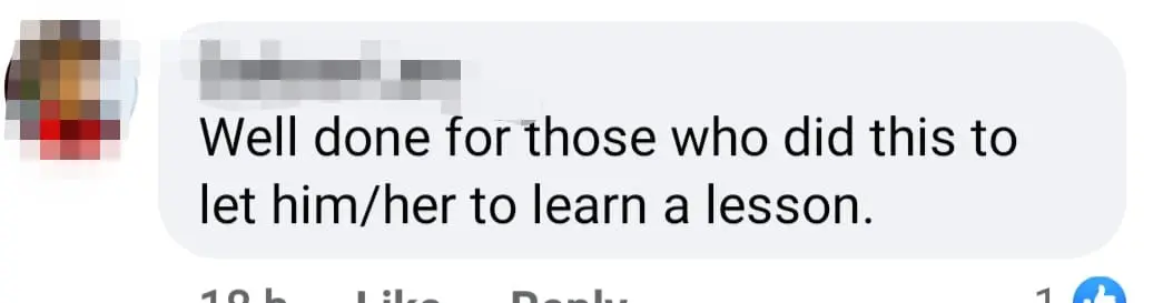 Double-parked Toyota Vios gets decorated with heaps of rubbish in return