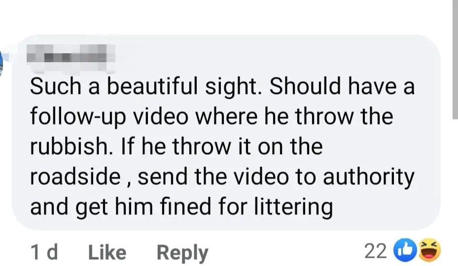 Double-parked Toyota Vios gets decorated with heaps of rubbish in return