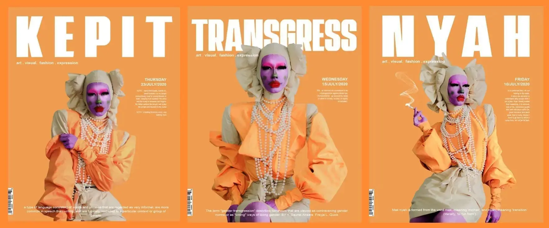 Drag Queen hellys hot, also a graphic artist's cover works on instagram.