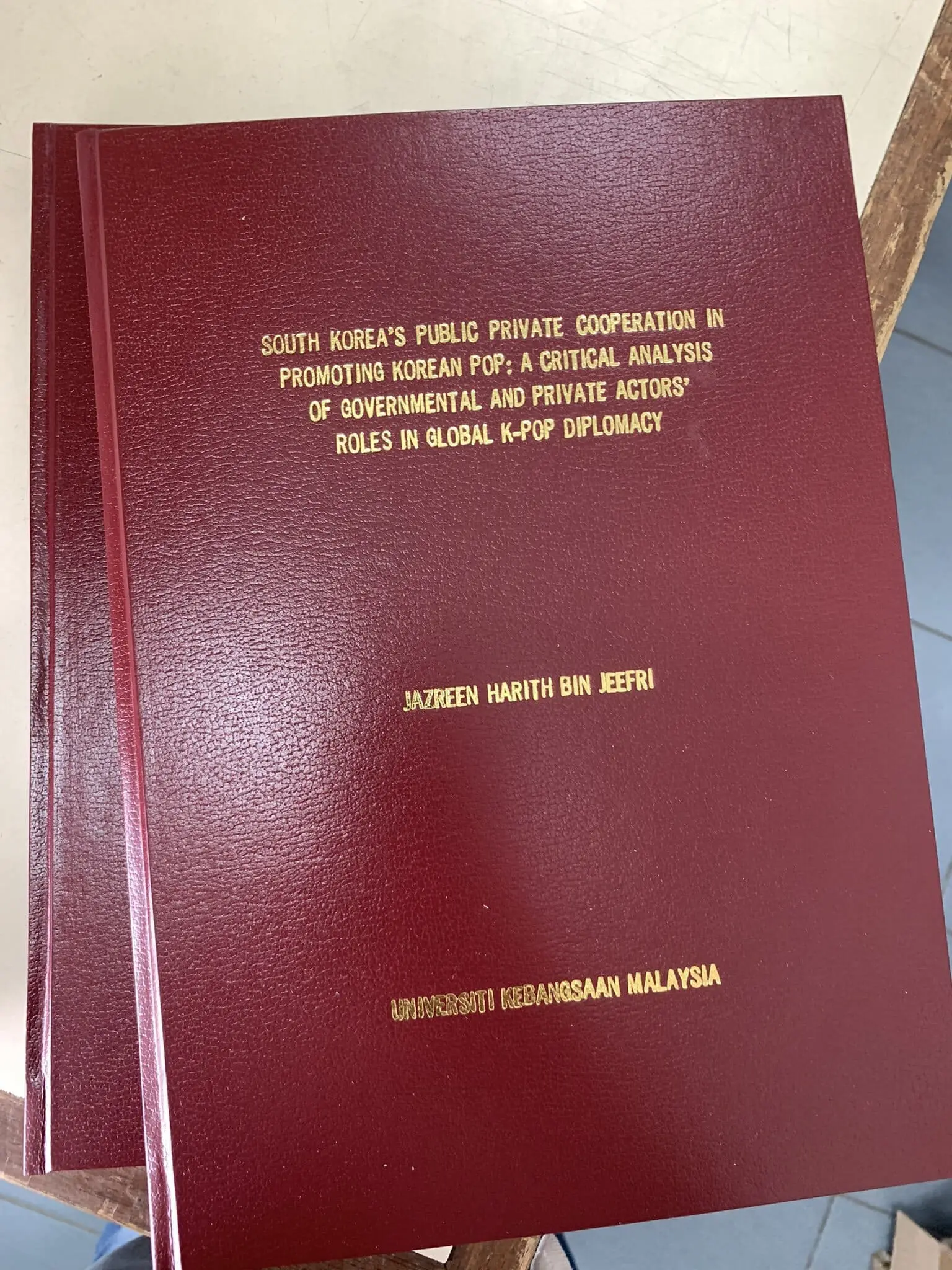 Thesis on K-pop band EXO