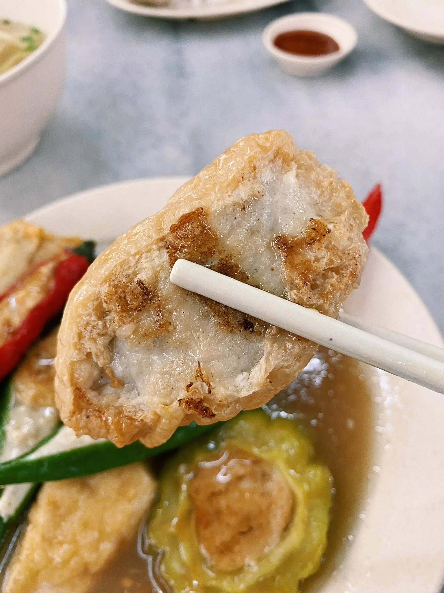 Fried Foo Chok Ipod Road Yong Tow Foo