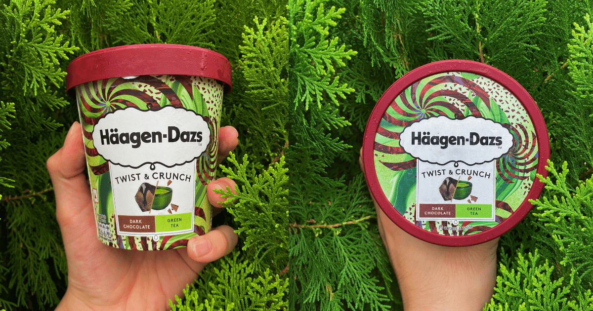 Häagen-Dazs Dark Chocolate & Green Tea