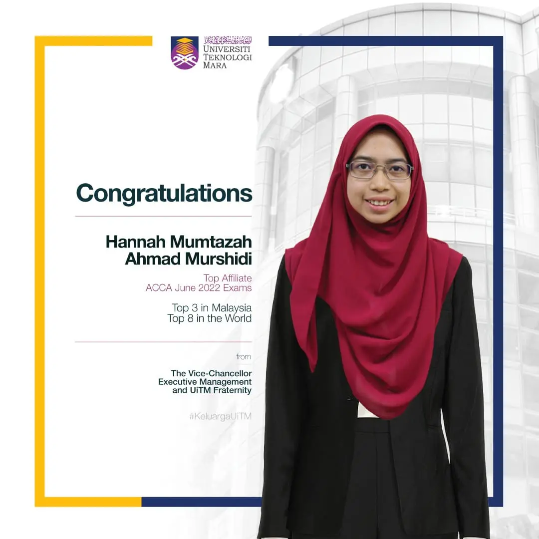 22yo UiTM student is now the world 'Top Affiliate' for her ACCA success