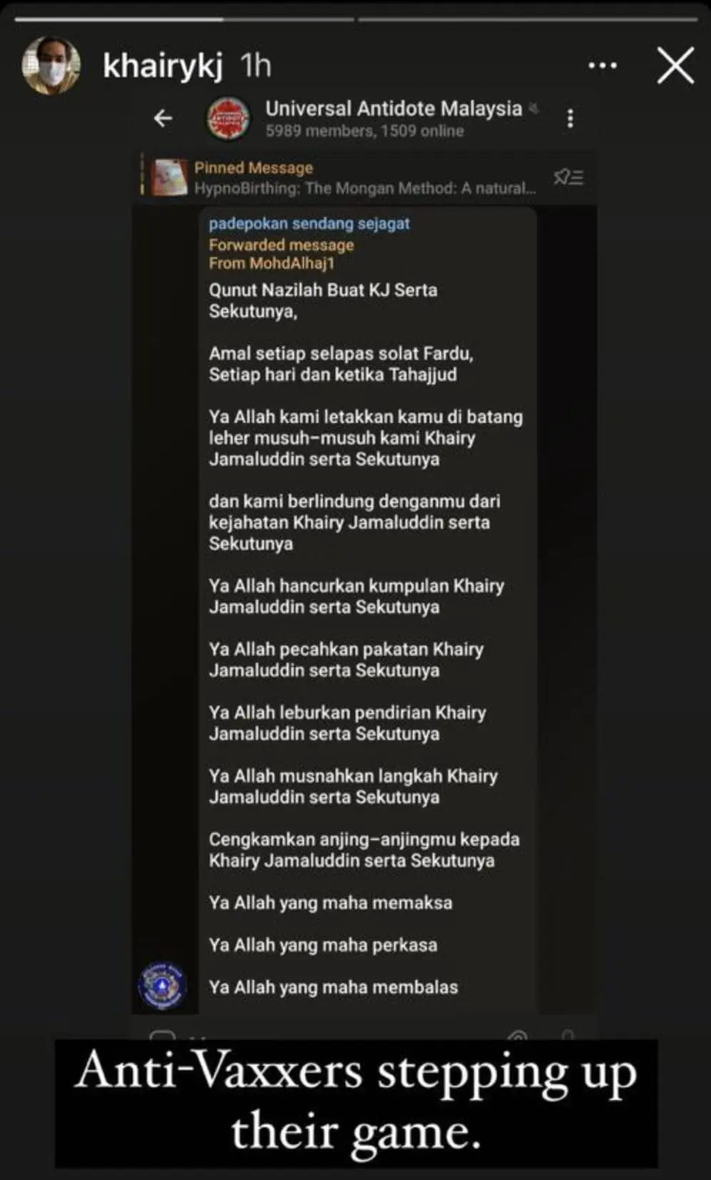 'I use not one, but FOUR ‘vaccine jinns’ KJ delivers sarcastic jibe to anti-vaxxers 