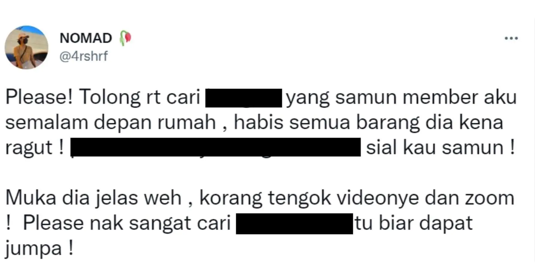 Klang Woman robbed.png