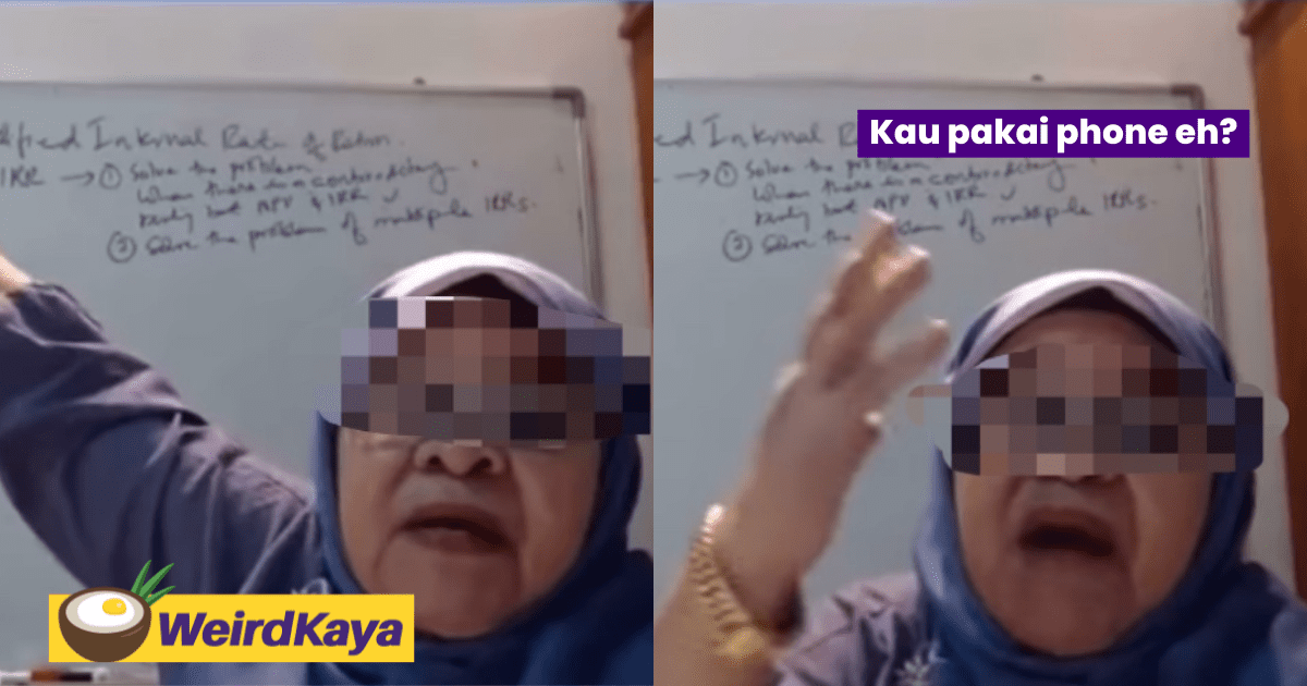 UiTM professor humiliates B40 student for not being able to buy a laptop