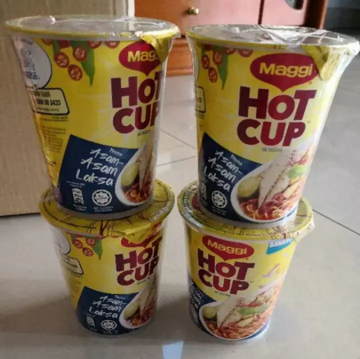 Maggie asam laksa cup