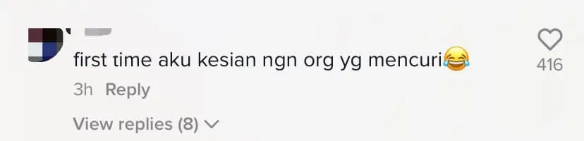 Mak Cik KungFu smackdown thief who stole her phone comment 02