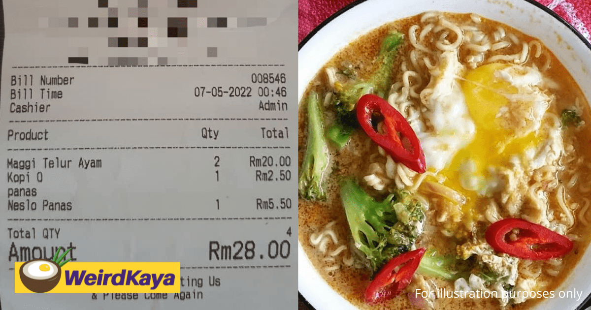 M'sian cries foul over being charged RM20 for two bowls of Maggie Telur Ayam in Sabah0