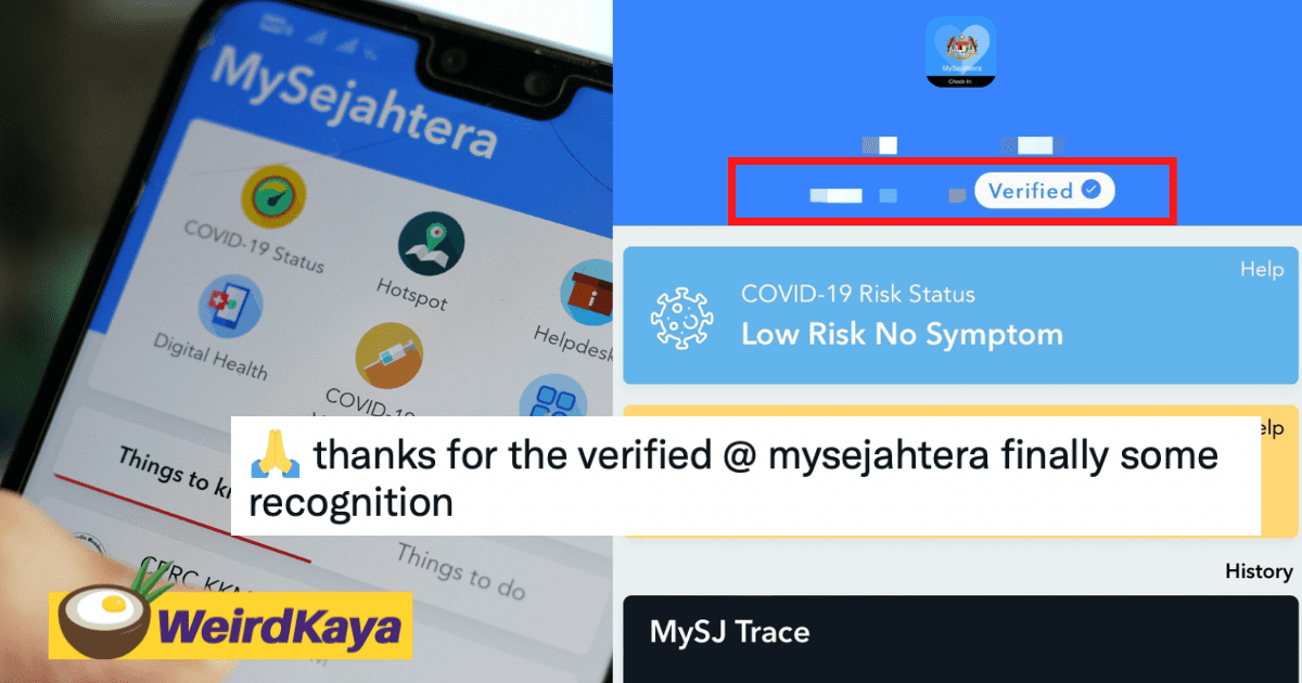 M'sians flex their celebrity status with MySejahtera's new blue tick verification feature