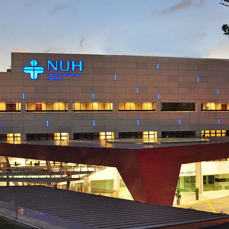 National University Hospital(NUH).