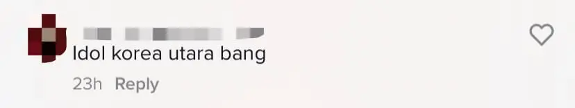 Netizen reply to Ariff on his Kim Jung Un look hairstyle 3