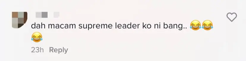 Netizen reply to Ariff on his Kim Jung Un look hairstyle 4