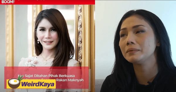 Nur Mustika cries over news about Nur Sajat arrested in Thailand