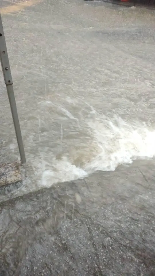 Old Klang Road Flood picture 7 march 2022