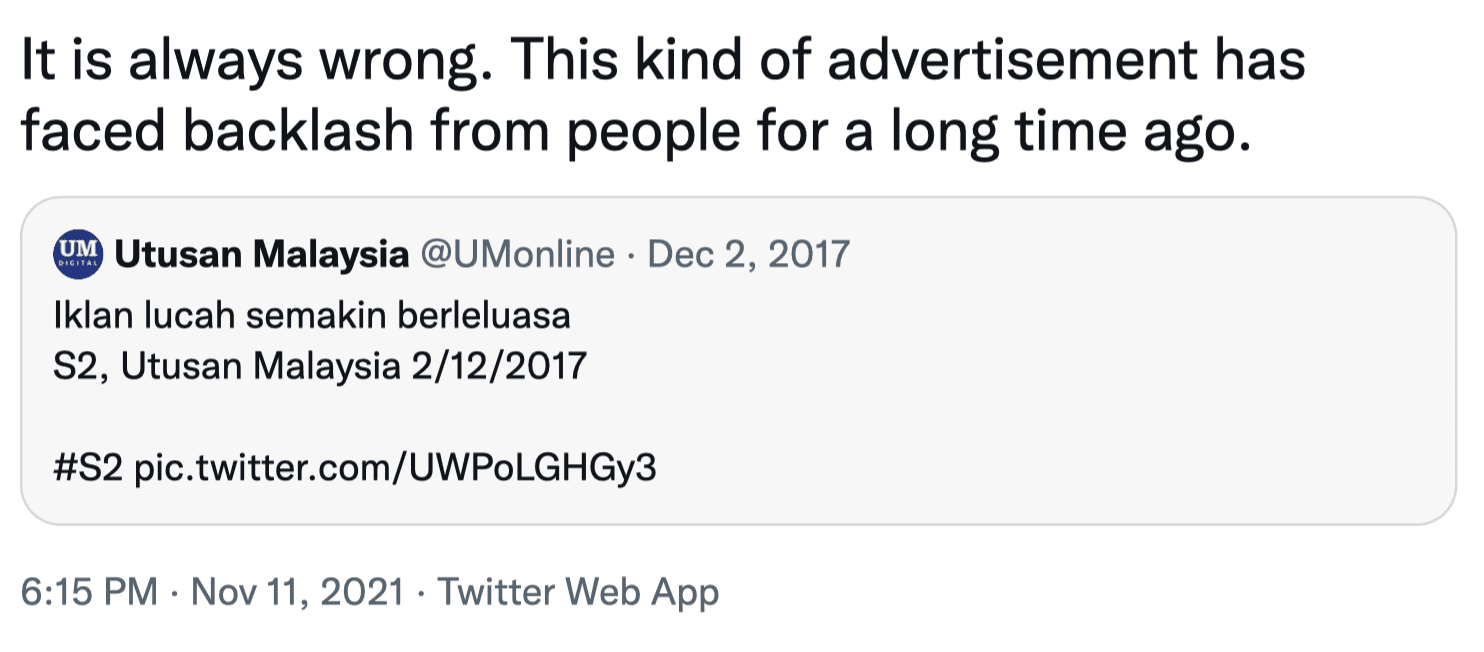 Panasonic 'Rambut-ans' ads_comment(4)