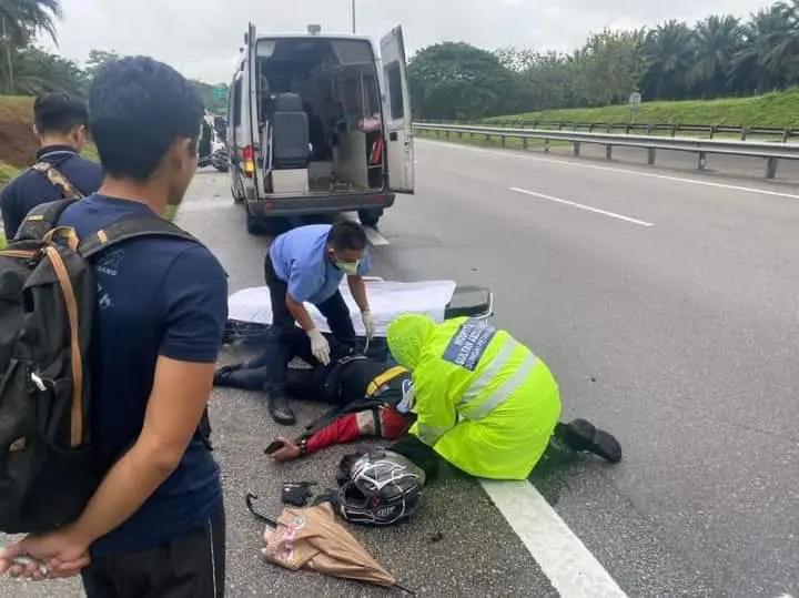 Proton Wira driver involves in hit-and-run accident