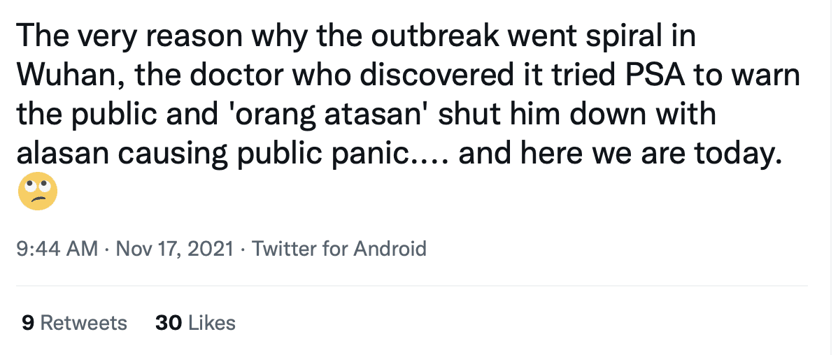 Response to Azfar Kamal tweet 03