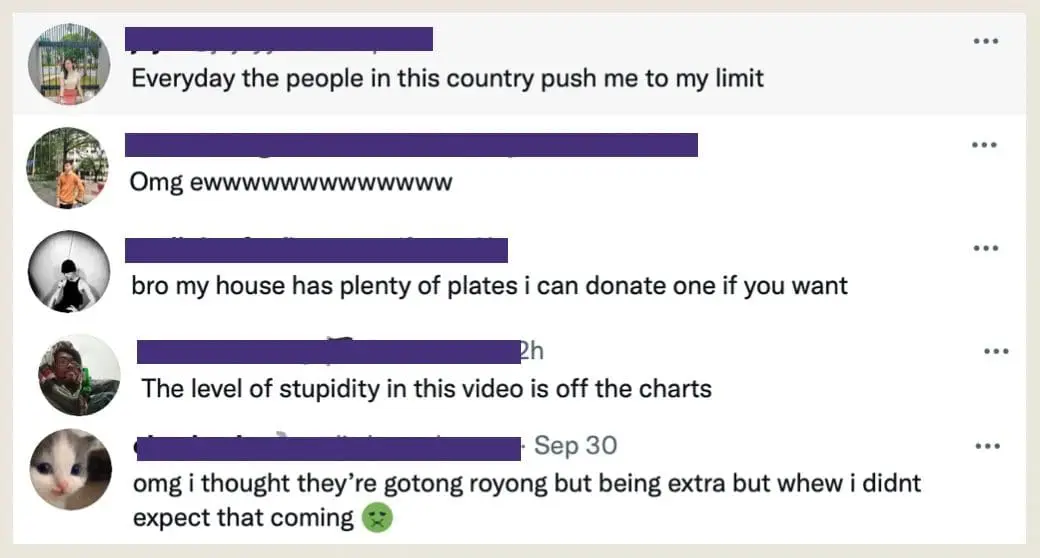 A tiktok video showing a group of friends eating ramen off of a rock near a waterfall has gone viral, disgusts many.