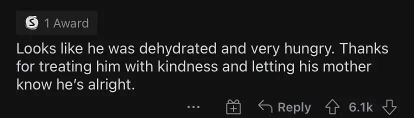 Russian soldier sipping tea and eating treated by Ukrainian comment 3