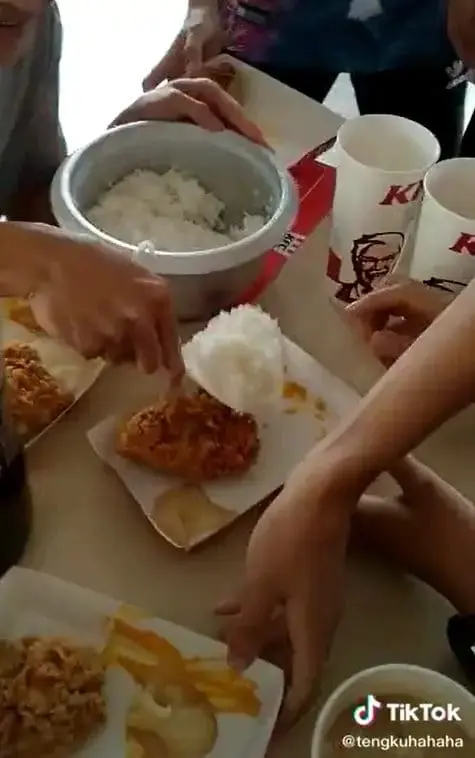 rice cooker and kfc