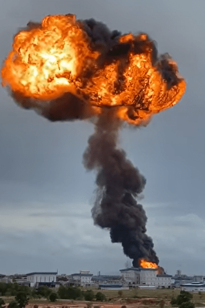 Johor petrochemical factory turns into giant fireball which could be seen from Singapore