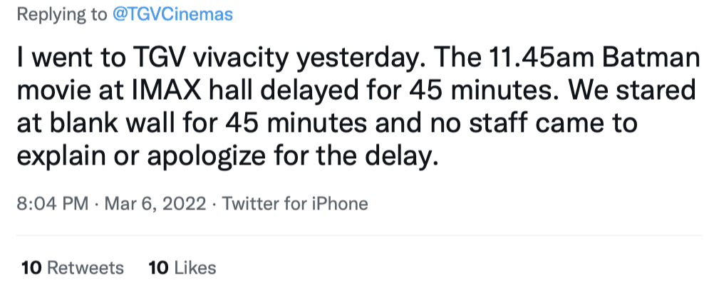 TGV batman restart after 45 minutes comment 02