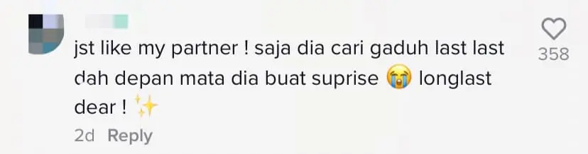 Terengganu girl surprises boyfriend in selangor comment 02