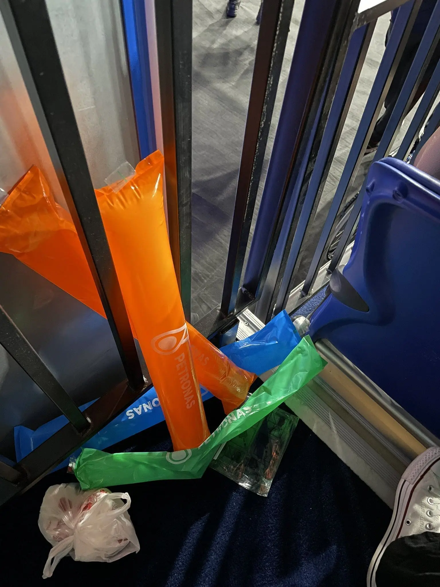 Trash left at Malaysia Open 2022 venue 01