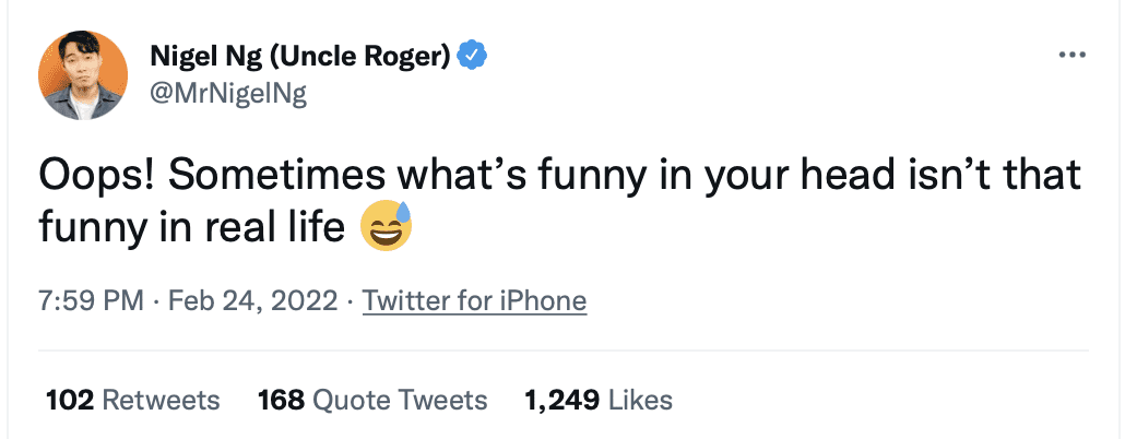 Uncle Roger jokes about Ukraine-Russia conflict 2