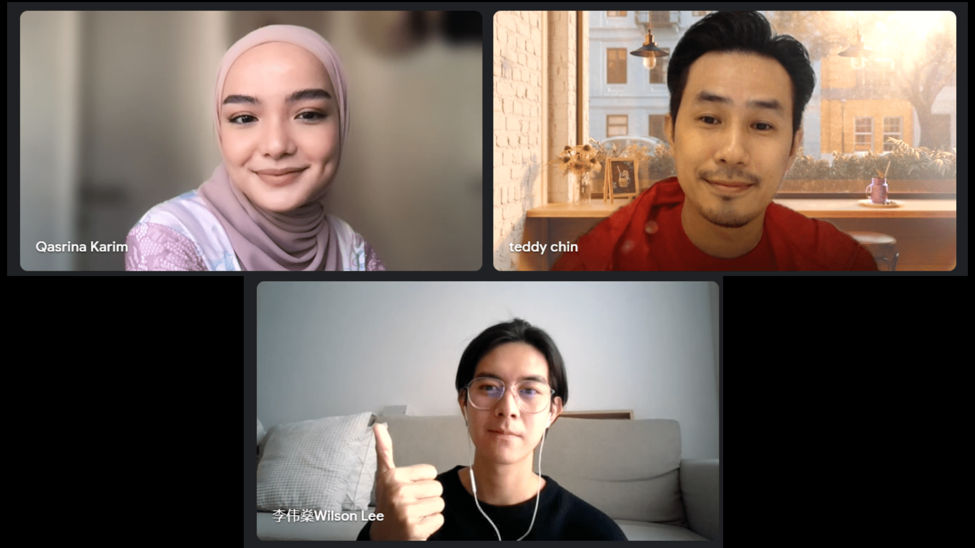 the director of Kongsi Raya, Qasrina & Wilson