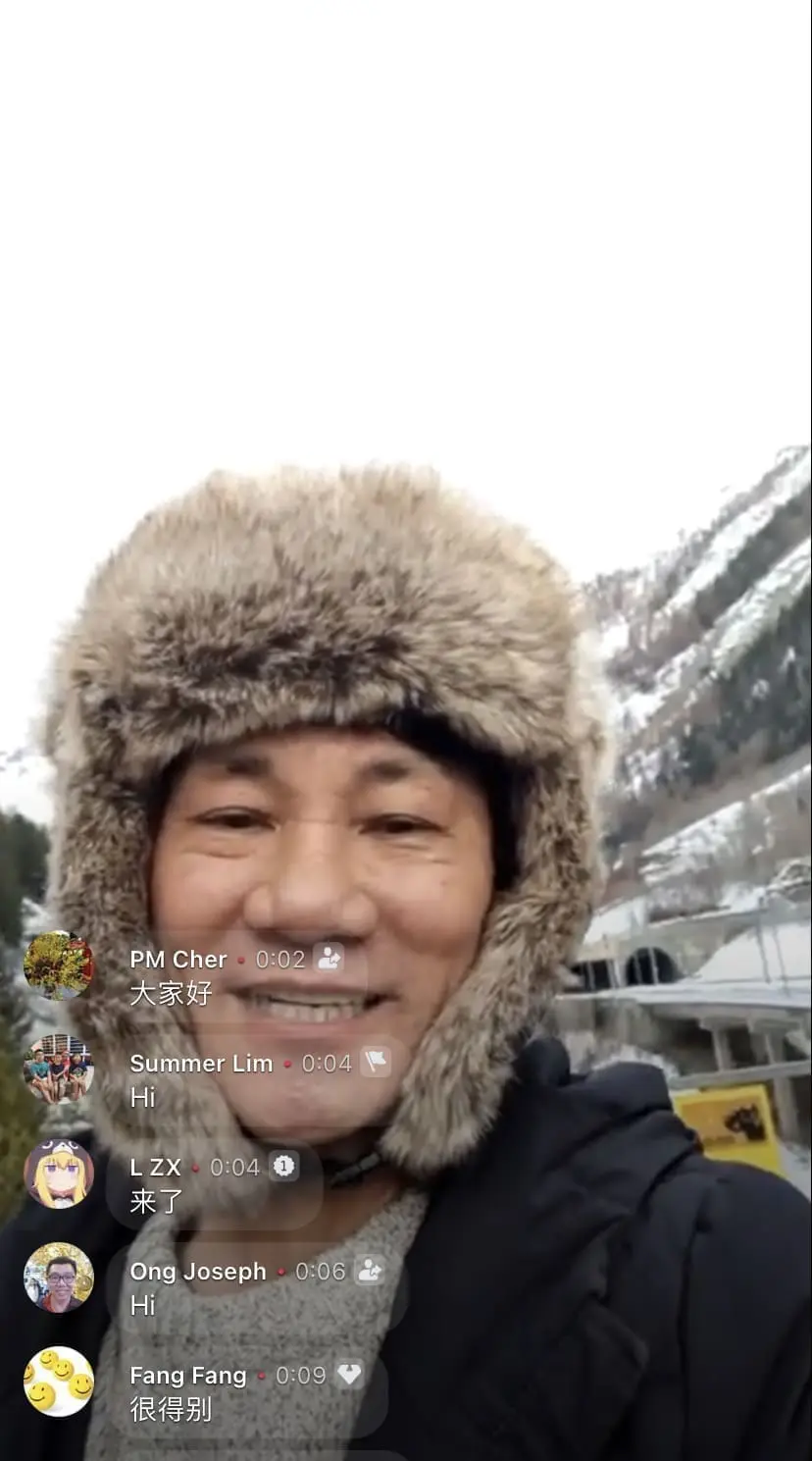 Wang Lei latest livestream
