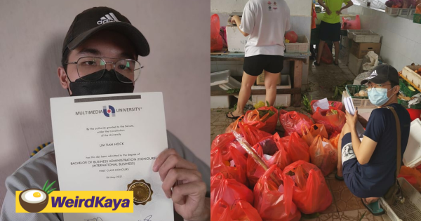 24yo Johorian shares why he chose to become a veggie seller at Pasar after graduating from uni