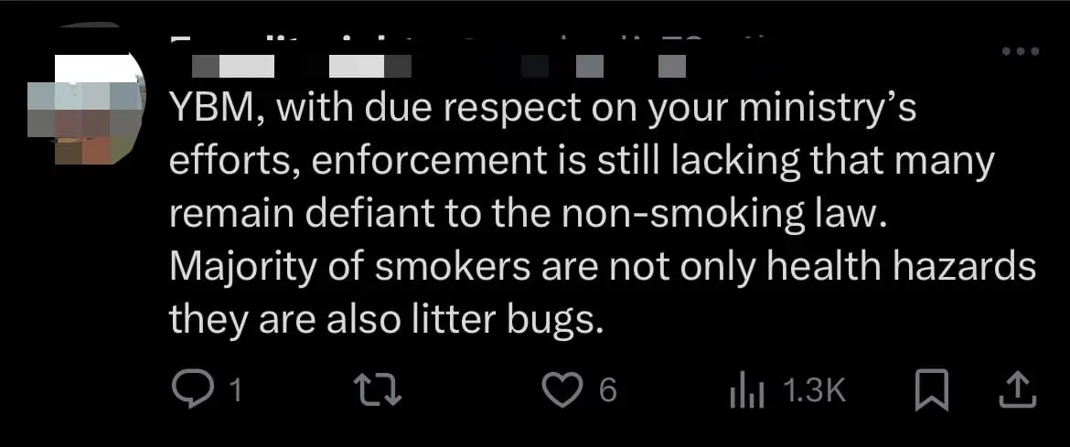 M'sian Minister To Be Slapped With A Fine For Smoking At Eatery comment 3